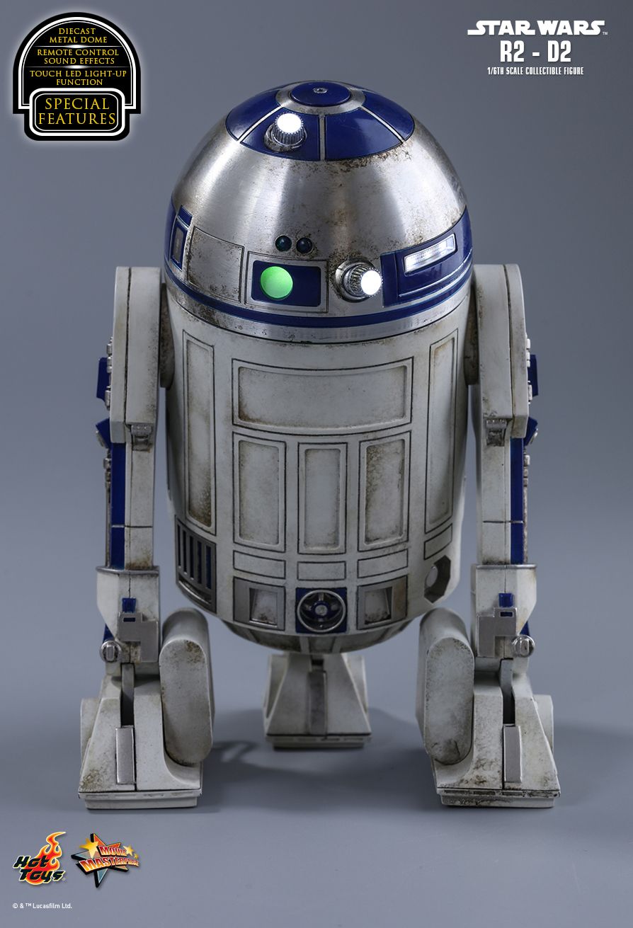 R2-D2 Sixth Scale Figure by Hot Toys Movie Masterpiece Series 